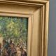 Tableau « Le Marché » par Laurens – Début XXe