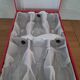 6 crystal glasses from Lorraine in the original box.