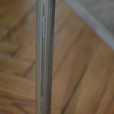 Metal and brass side table and marble tablet