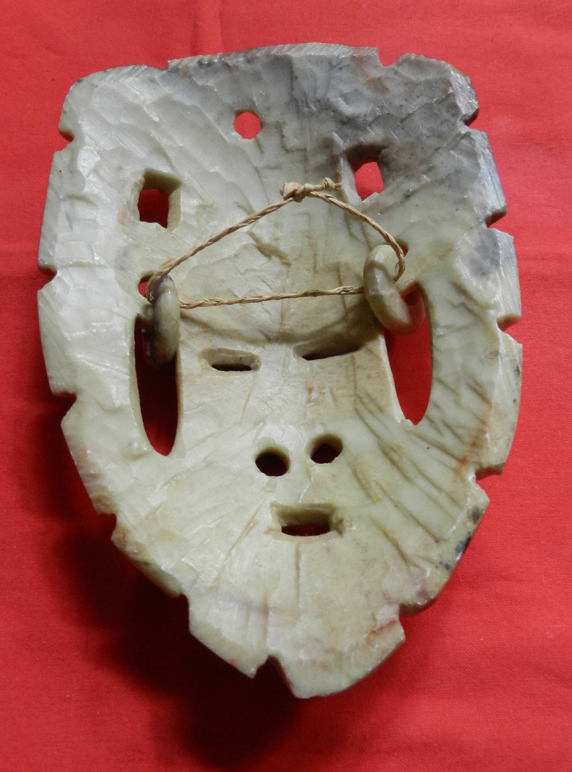 Chinese jade mask