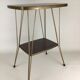 Vintage formica feet side table