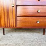 Vintage chest of drawers four drawers and 1 60s door
