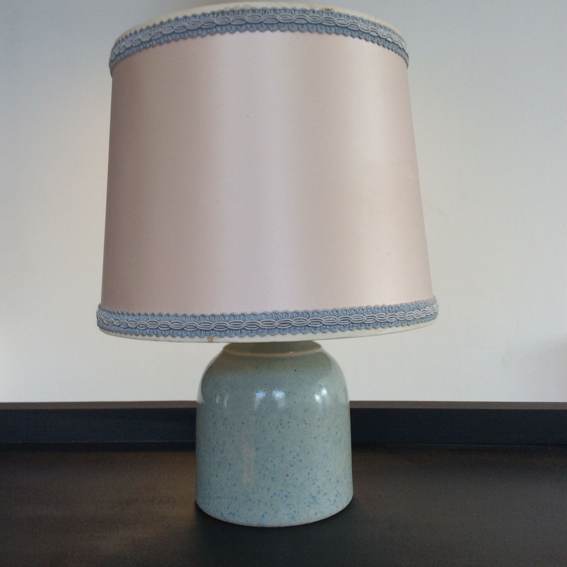 Vintage lamp from the 70s and 80s in ceramic