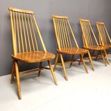 Mid century scandinavian dining chairs, 1960s