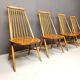 Mid century scandinavian dining chairs, 1960s