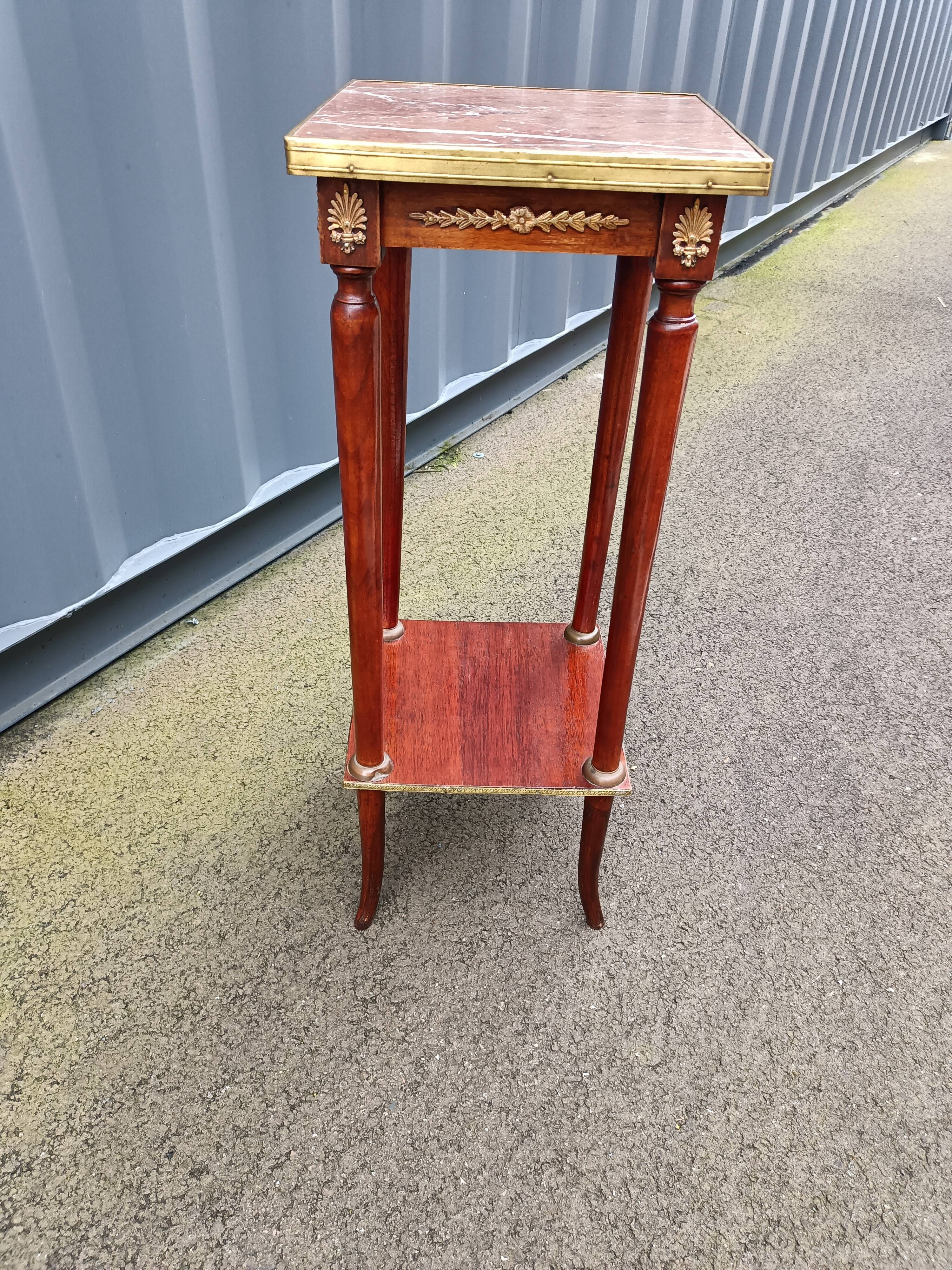 Selette old style louis xvi marble tray