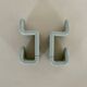 Pair of coat hooks by Ambrogio Rossari for Gedy Italy 1970s