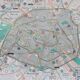 Old school map France/Paris No.48 Hatier edition