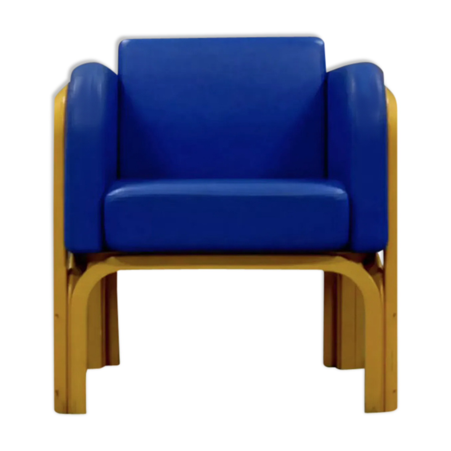 Leather armchair 1970