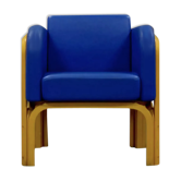 Leather armchair 1970