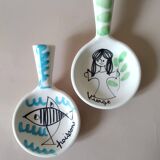 2 Pisces and Virgo Lili VOLTZ Vallauris pocket emptiers