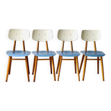 Chaises de salle à manger vintage de Ton, 1960'