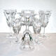 SAINT-LOUIS Series of 6 white wine glasses CERDAGNE 13x6