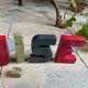 Wooden letters