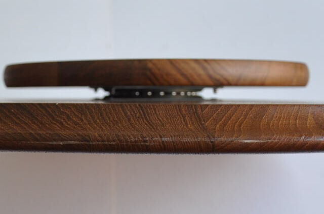 Turntable scandinavian teak Digsmed made in Denmark 60s