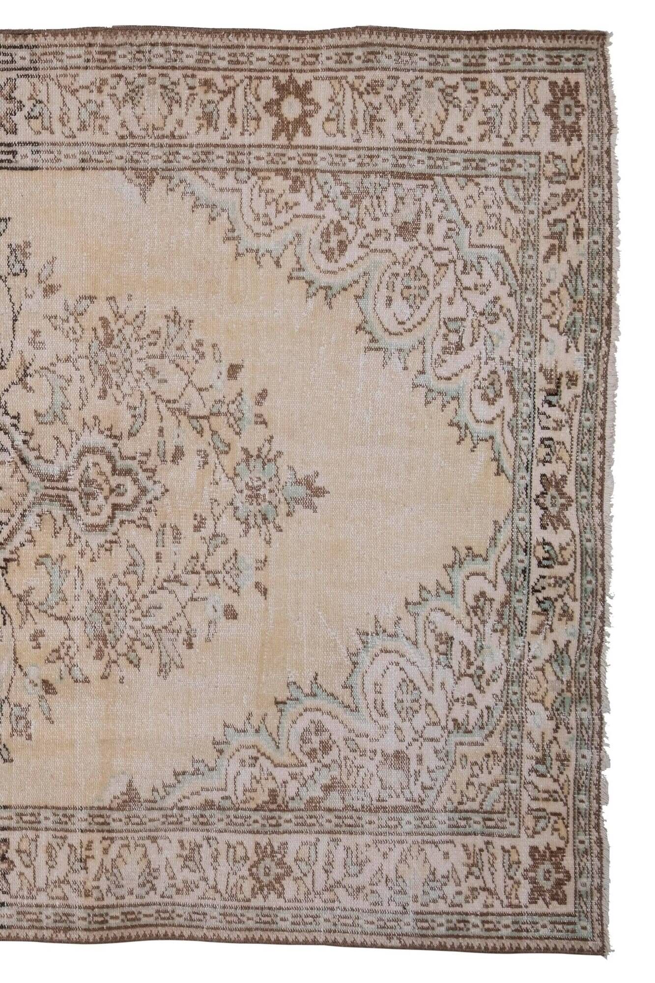 Tapis Oushak turc vintage
