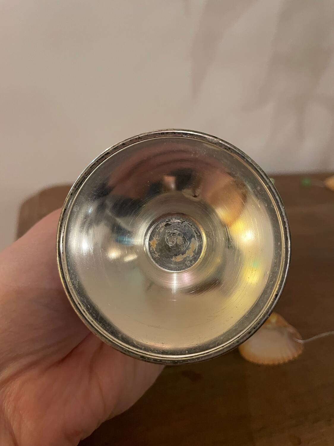 Silver vase