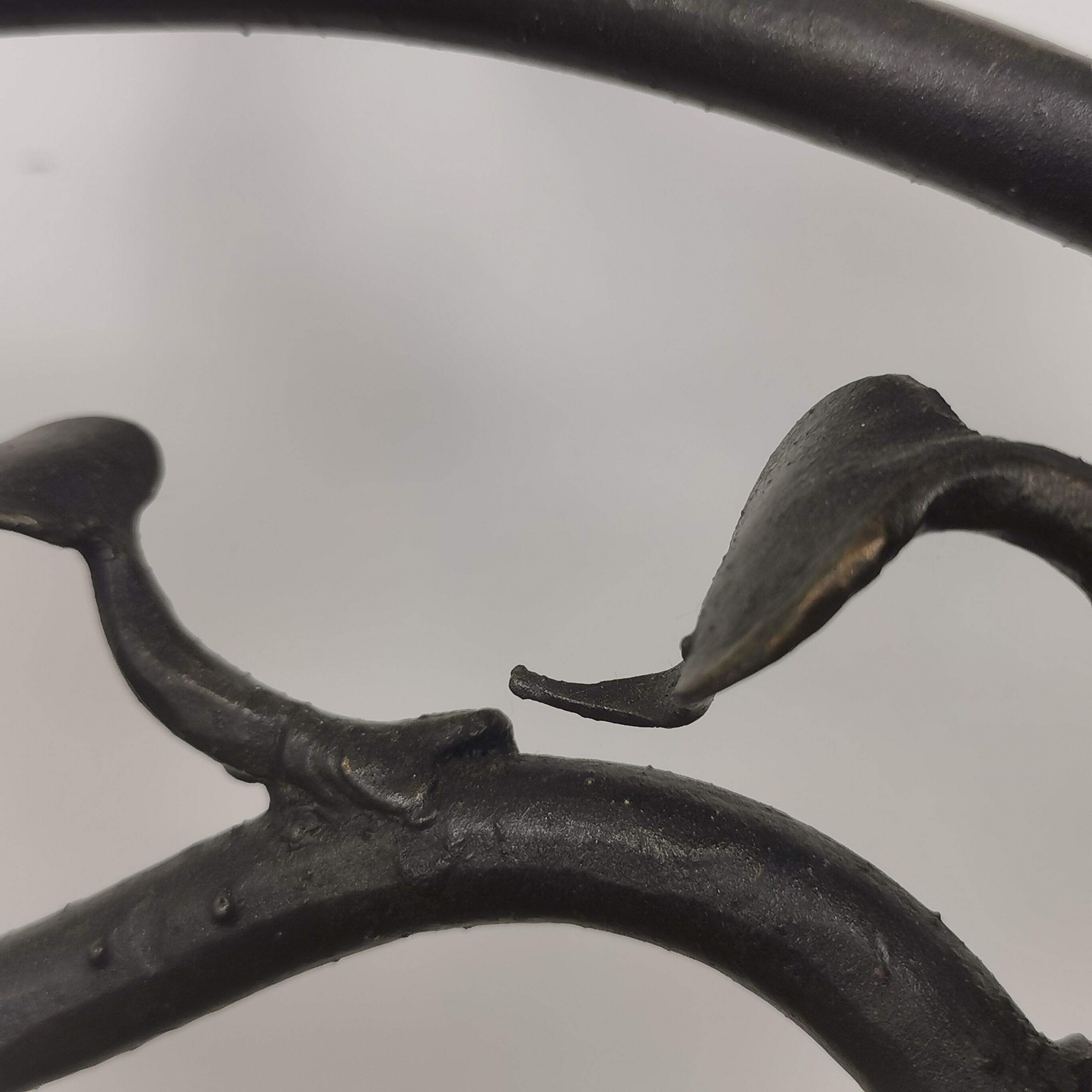 Vintage brutalist chandelier