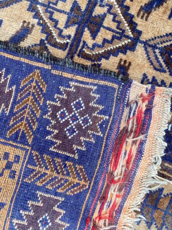 Vintage carpet Belutch 87x148 cm