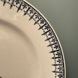 Earthenware compotier St Amand XIXth
