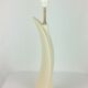 "Concorde" lamp vintage white ceramic 1960
