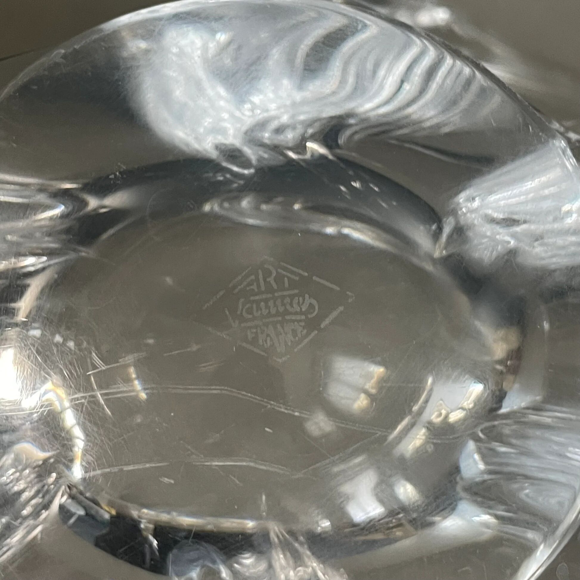 Crystal fruit bowl from Vannes