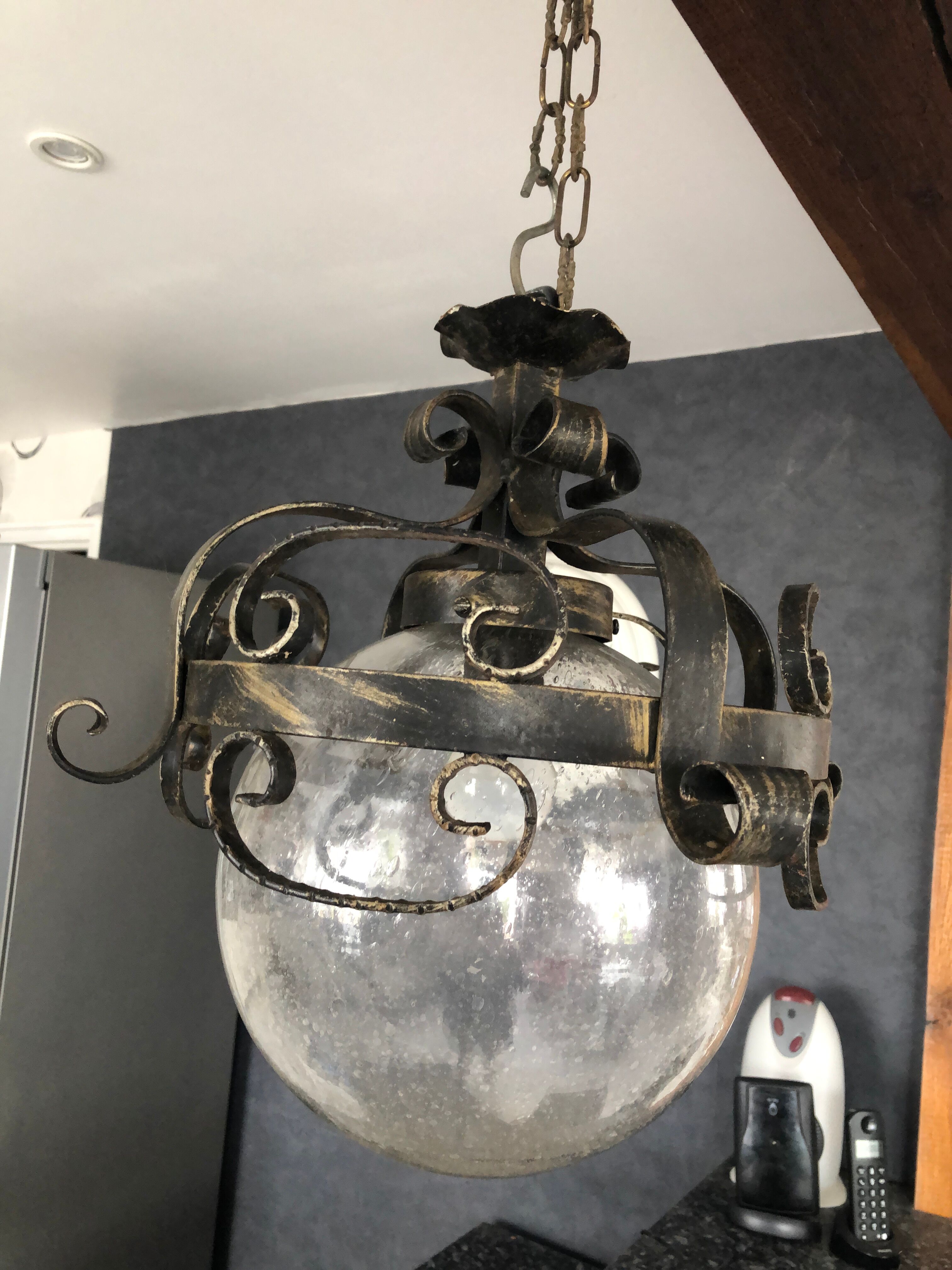 Lantern iron forge