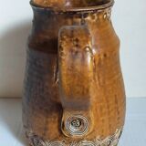 Ceramic potter's pitcher by F.CHEDEVILLE 20th century