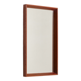 Teak framed mirror