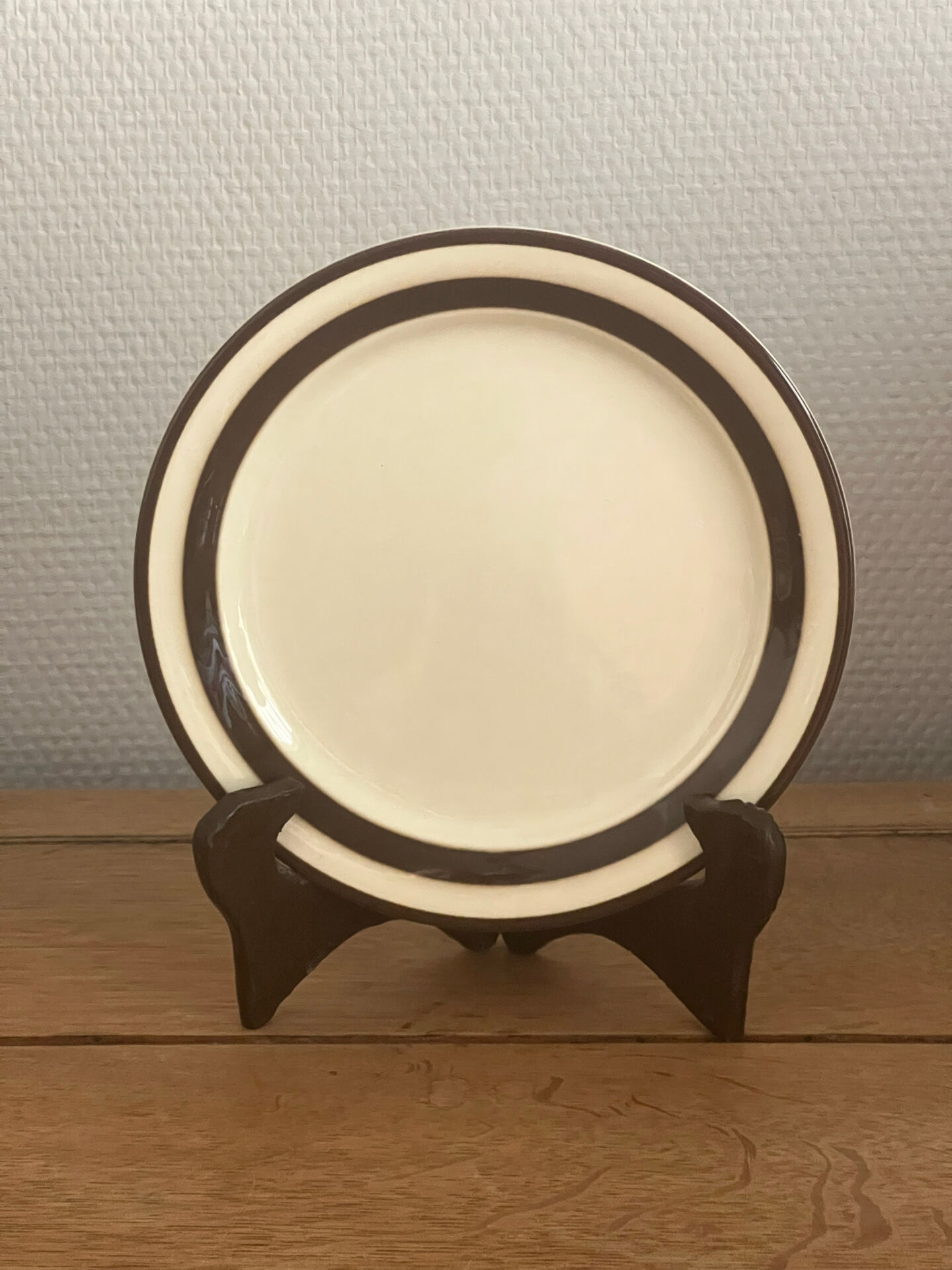 6 Italian dessert plates Pagmossin in ceramic