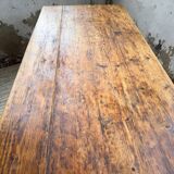Monastery-style farmhouse table, pine, 210cm