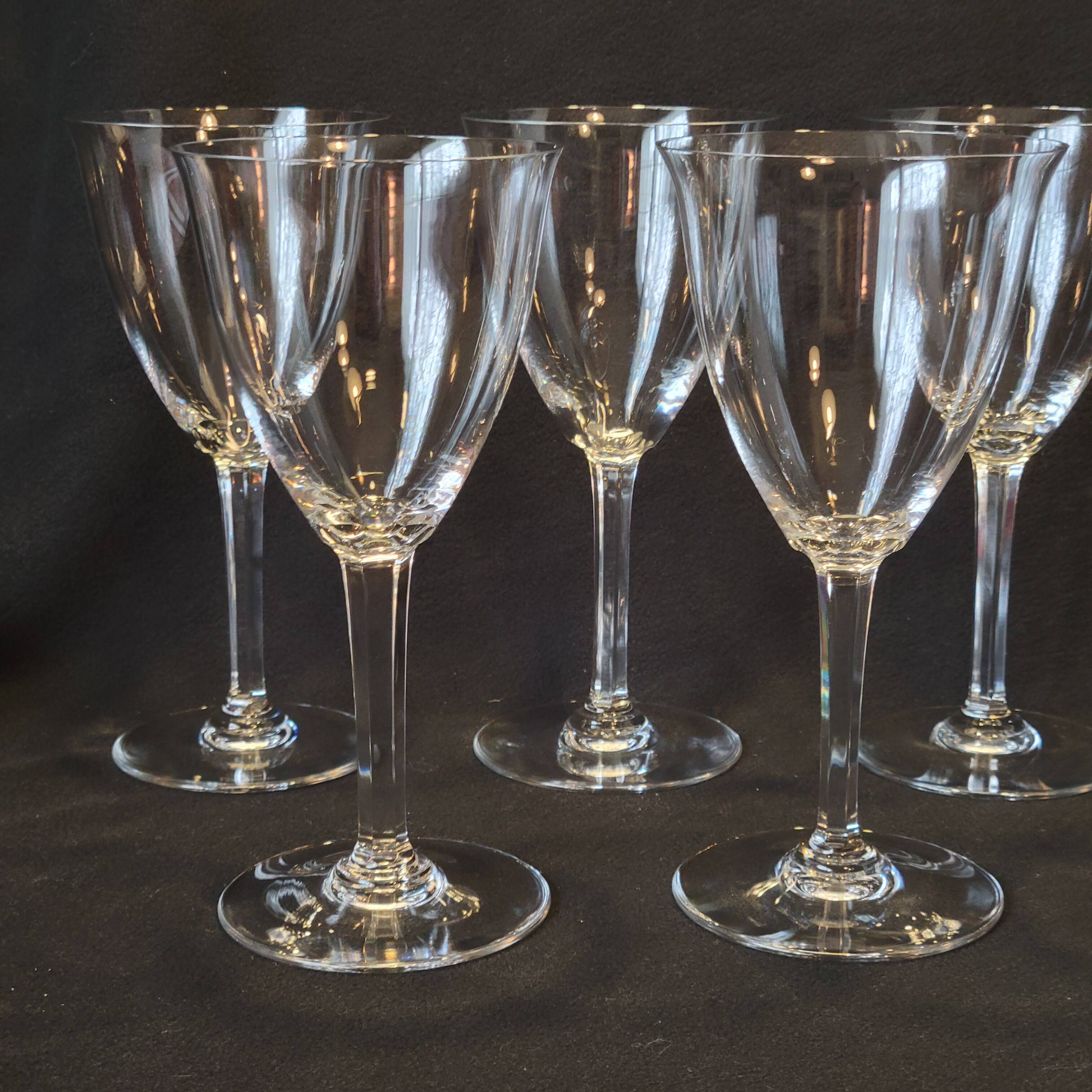 8 Baccarat Coppelia water glasses in perfect condition