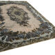 Handmade Hi-Low Pile Turkish 1980s 217 cm x 313 cm Grey Rug