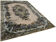 Handmade Hi-Low Pile Turkish 1980s 217 cm x 313 cm Grey Rug