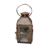 Ancient wrought iron lantern