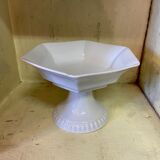 White porcelain compotier