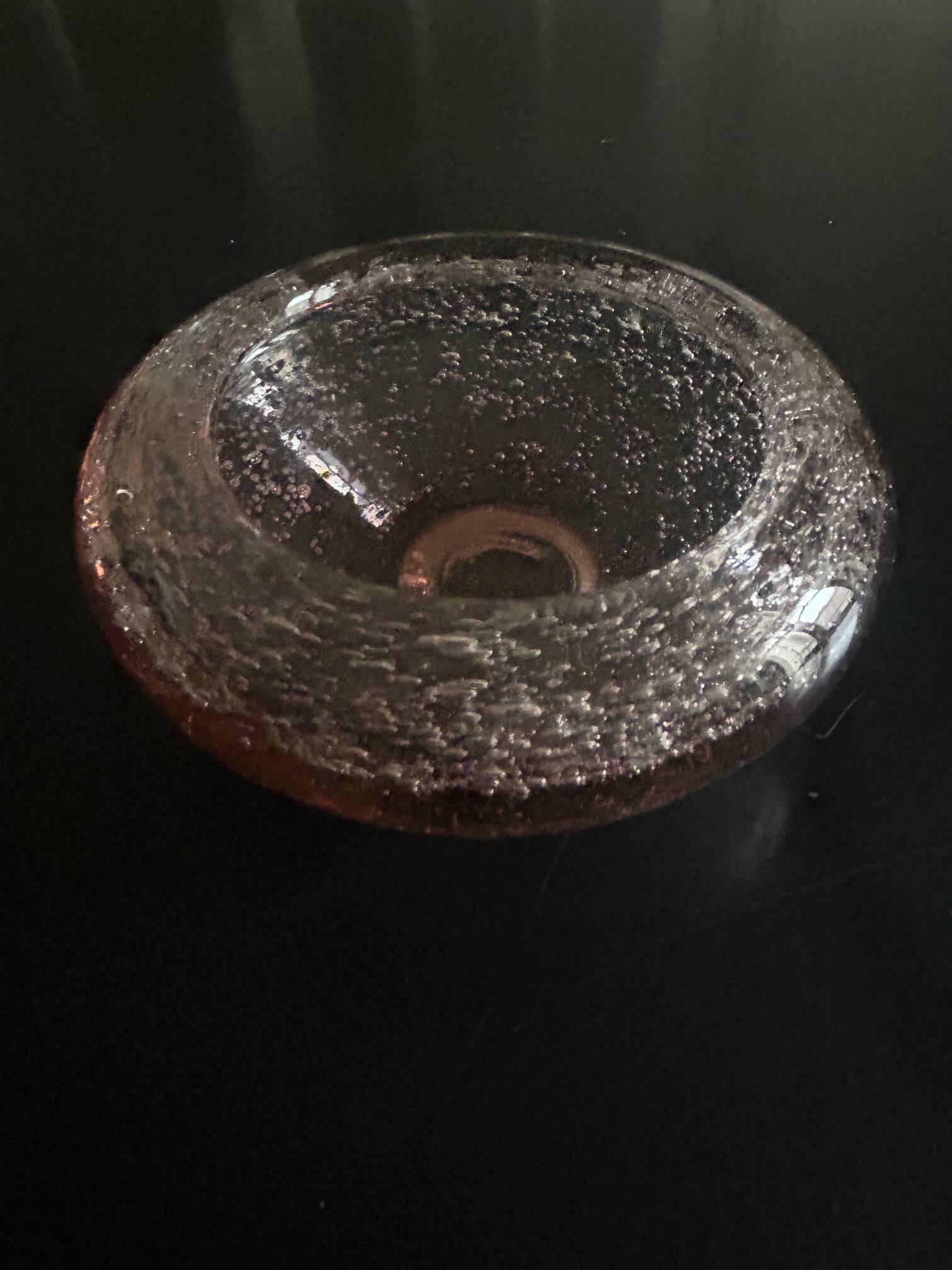 vide poche en verre de Biot