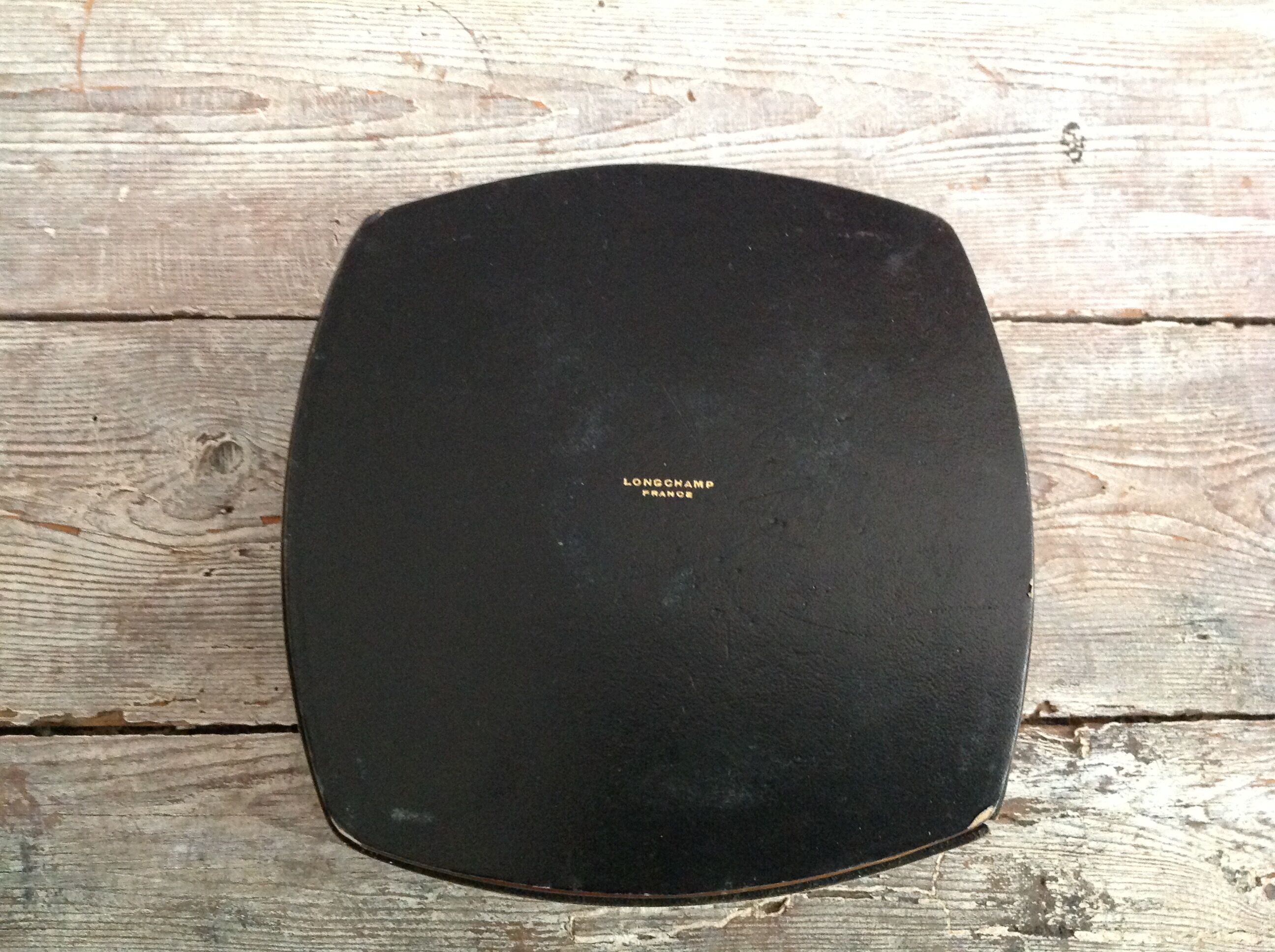 Cendrier en cuir Longchamp