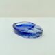 Hand-blown glass trinket tray, Italy 1970
