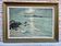 Large painting of the Mediterranean seaside in Toulon, signed Jean Vincent