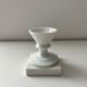 Bougeoir classique en porcelaine