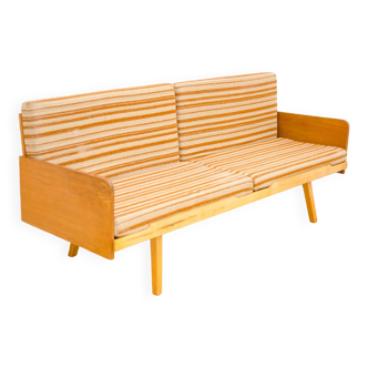 Mid century bench or folding sofa by Interier Praha, 1960´s
