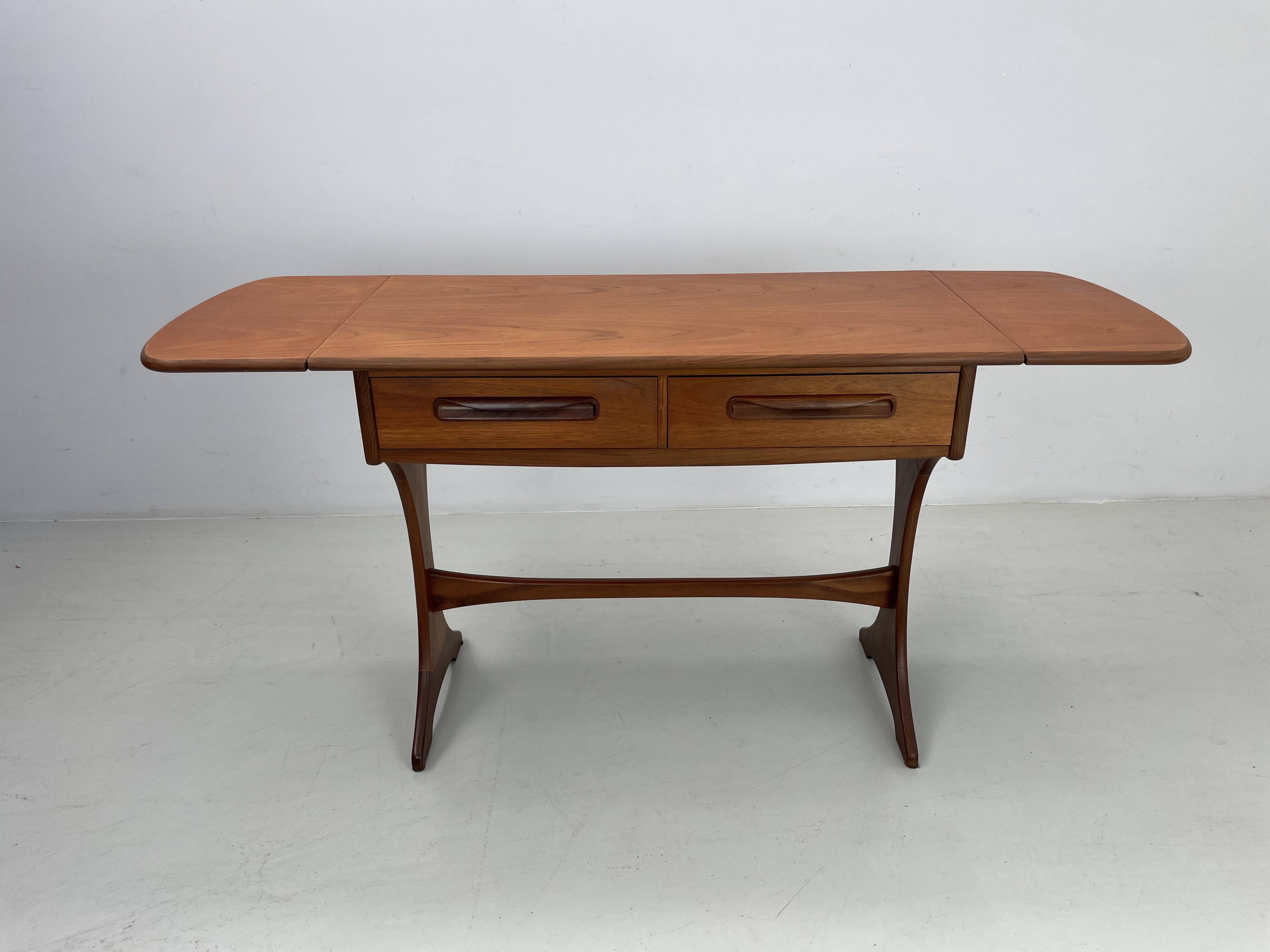 Vintage rare desk by G-Plan design Victor Wilkins 1960's