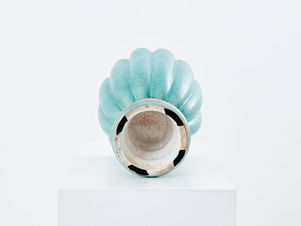 Gabriele Bicchioni grand vase Italien céramique vers 1930