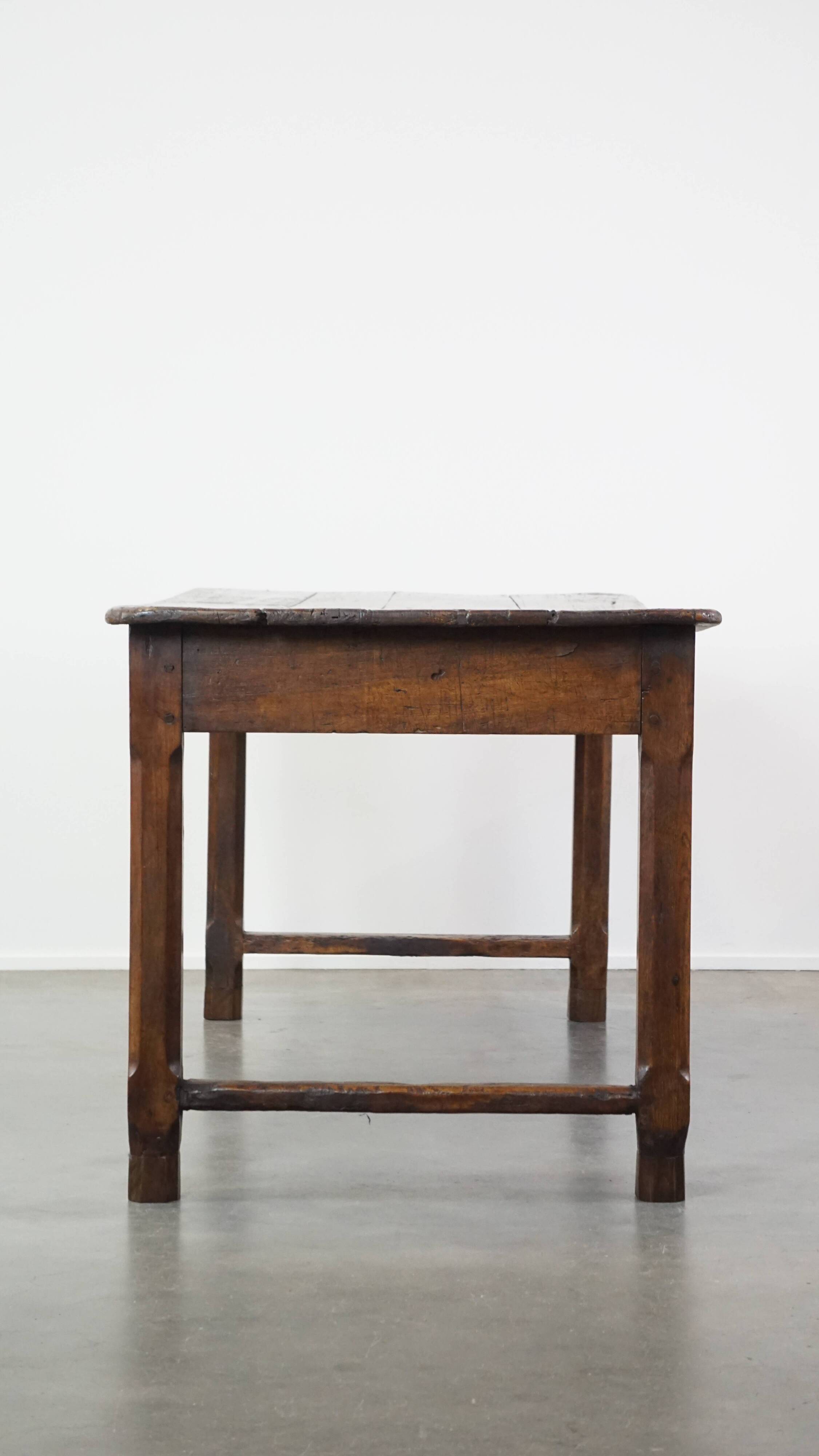 Antique French dining table from the late 18th century