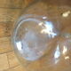 60L white blown glass demijohn