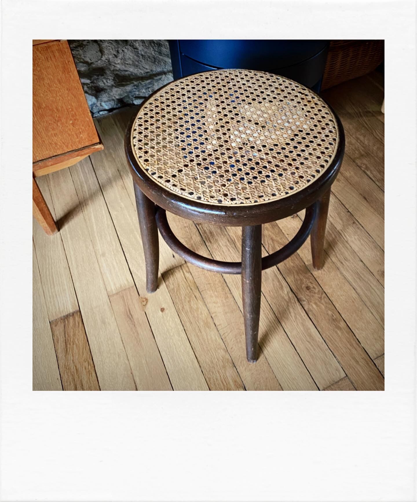 Wooden stool and canning