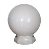 Glass globe lamp