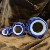 Série de 3 vases Burger Betschdorf  épis de blé