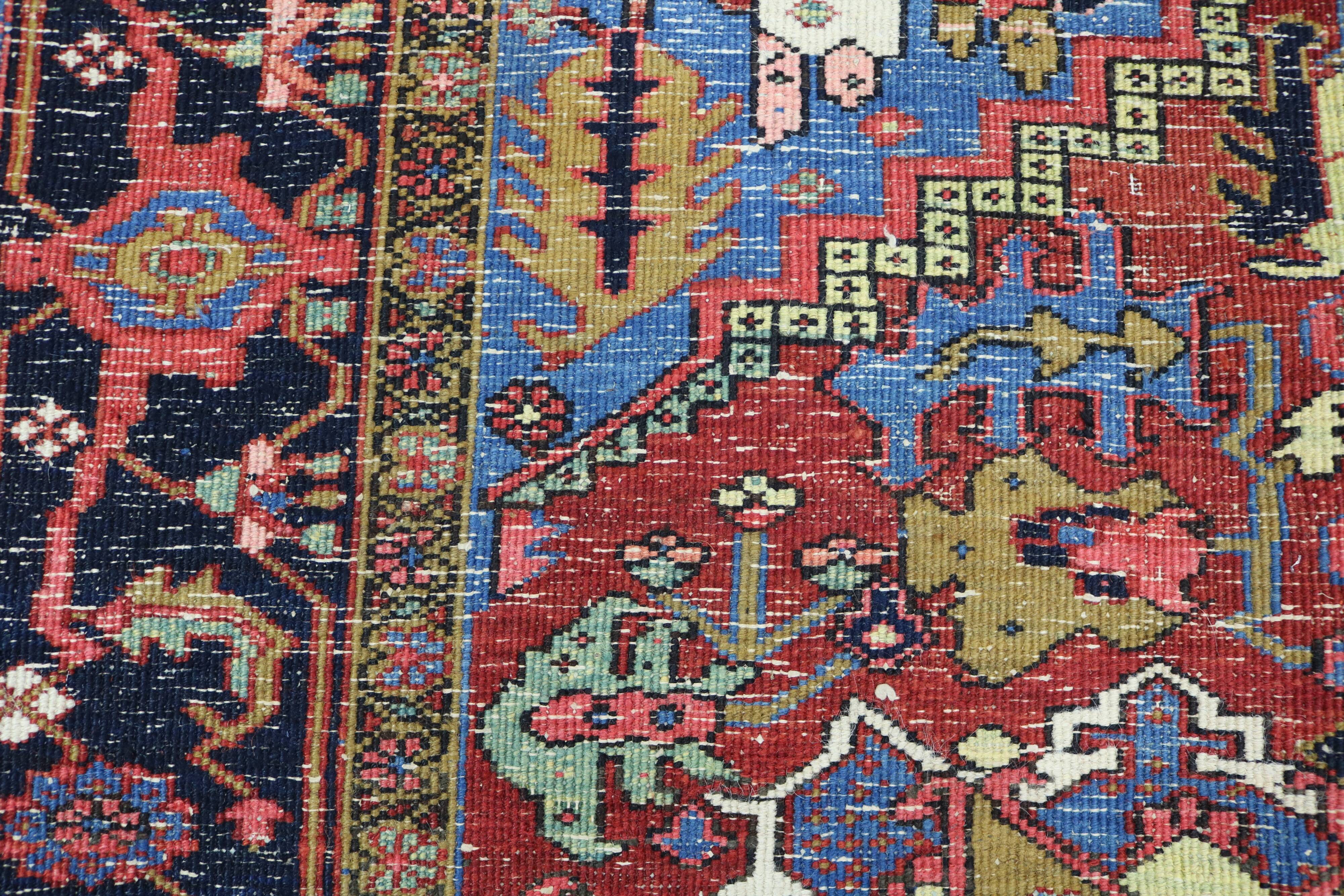 Handmade Heriz rug